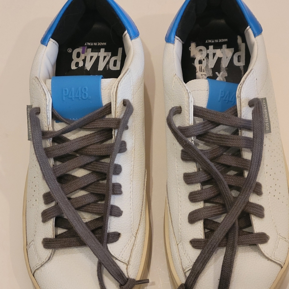 P448 Jack Women's Sneakers size 36  white-blue